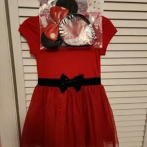 Toddler girl Minnie mouse dress 3T
